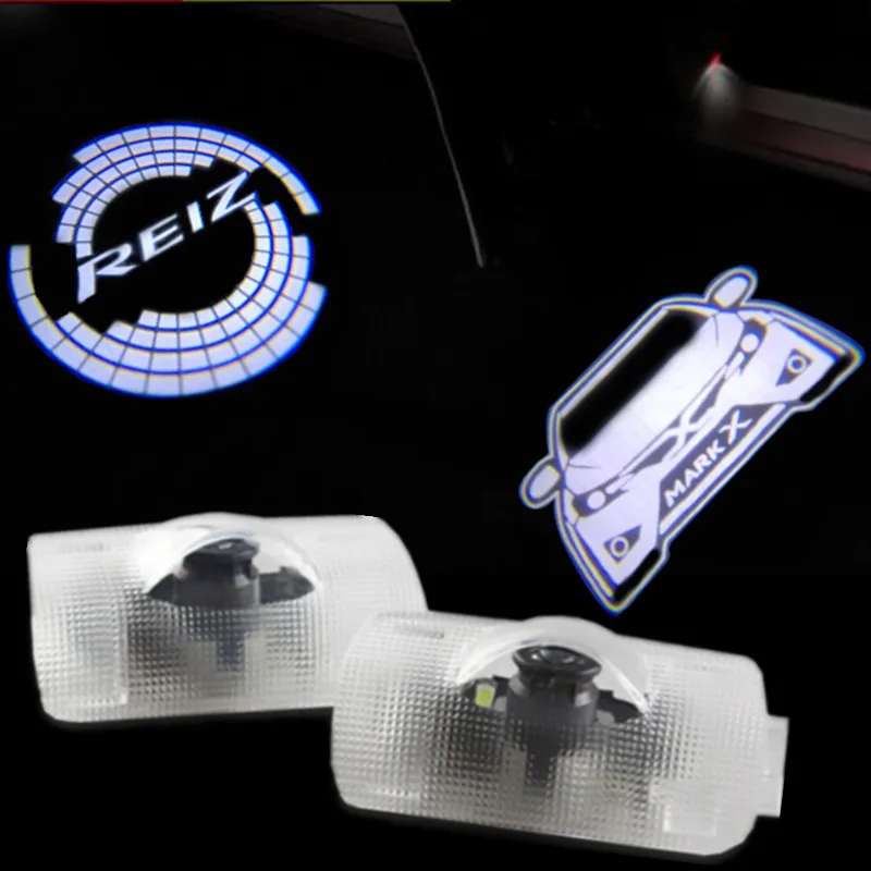 JURUS 2 BUC Led-uri Auto Ușa Logo-ul cu Laser Proiector Pentru Mark X Fantoma Umbra de bun venit Lumina Accesorii Auto Lampă de La reducere! / Auto \