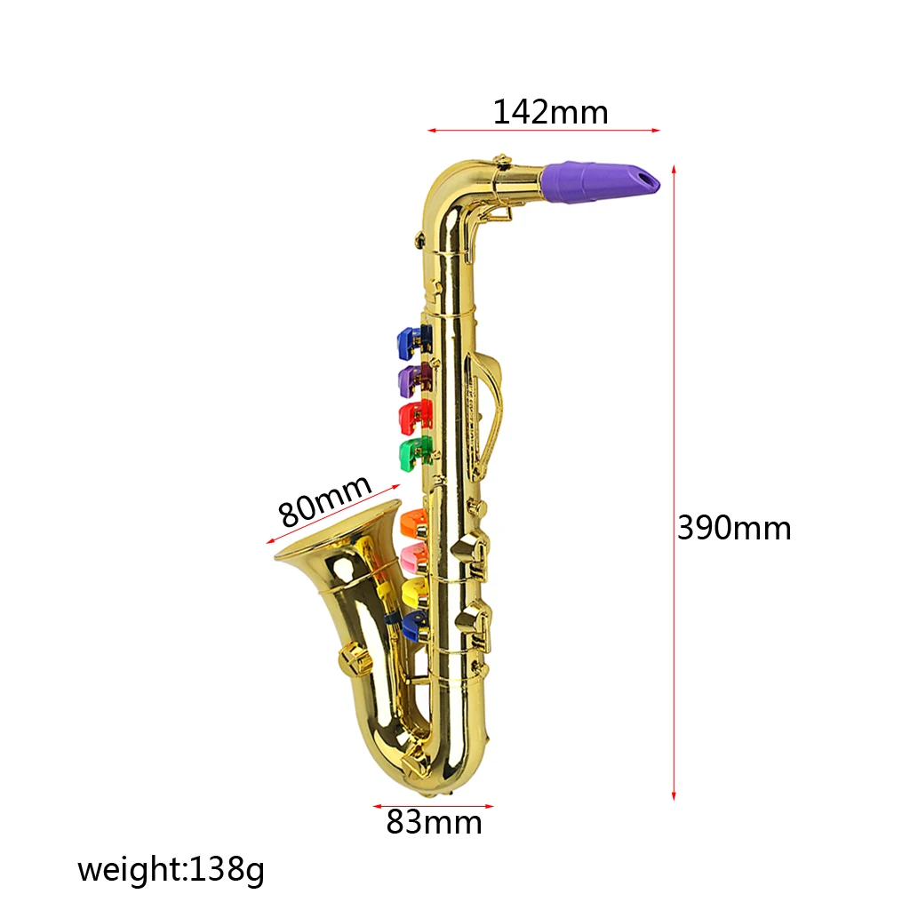 Facilities Exclusive Passive Saxofon Prop 8 Colorate Note De Saxofon, Instrument De Suflat De Predare  Jucarii Educative La reducere! / misc \ www.andub2b.ro